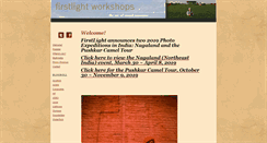 Desktop Screenshot of firstlightworkshop.com